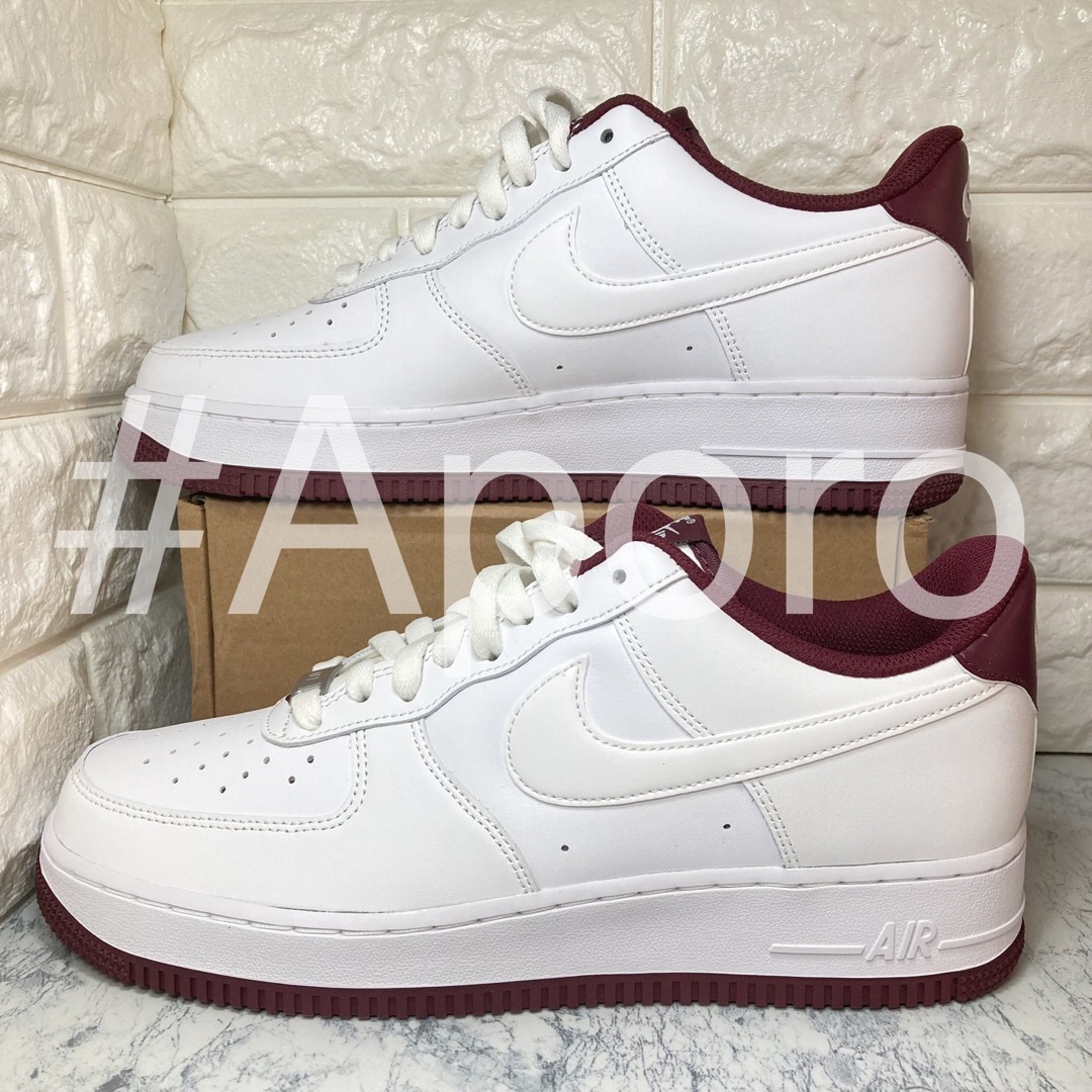 ナイキ エアフォース1 NIKE AIR FORCE 1 バーガンディ 27