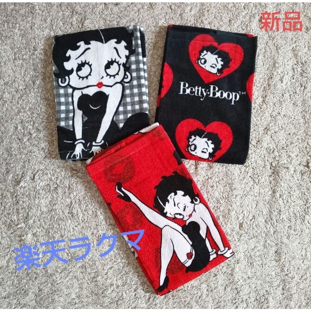 Betty Boop - BETTY ベティちゃん フェイスタオルセット【新品】の通販