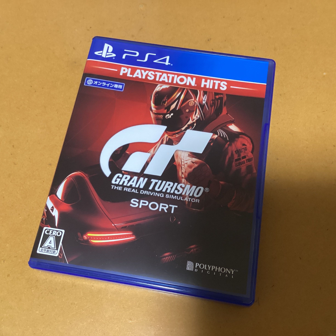 PlayStation4(プレイステーション4)のグランツーリスモSPORT  PS4 エンタメ/ホビーのゲームソフト/ゲーム機本体(家庭用ゲームソフト)の商品写真