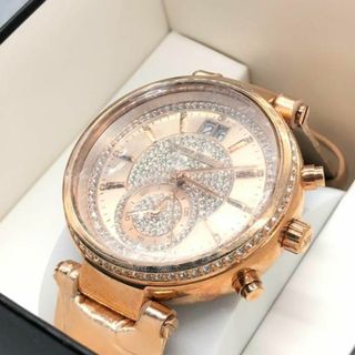 マイケルコース(Michael Kors)の⭐MICHAELKORS⭐マイケルコース⭐新品 腕時計 ゴールド(腕時計)