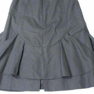 CHANEL - CHANEL シャネル ウールスカート ブラック マーメイド ココ