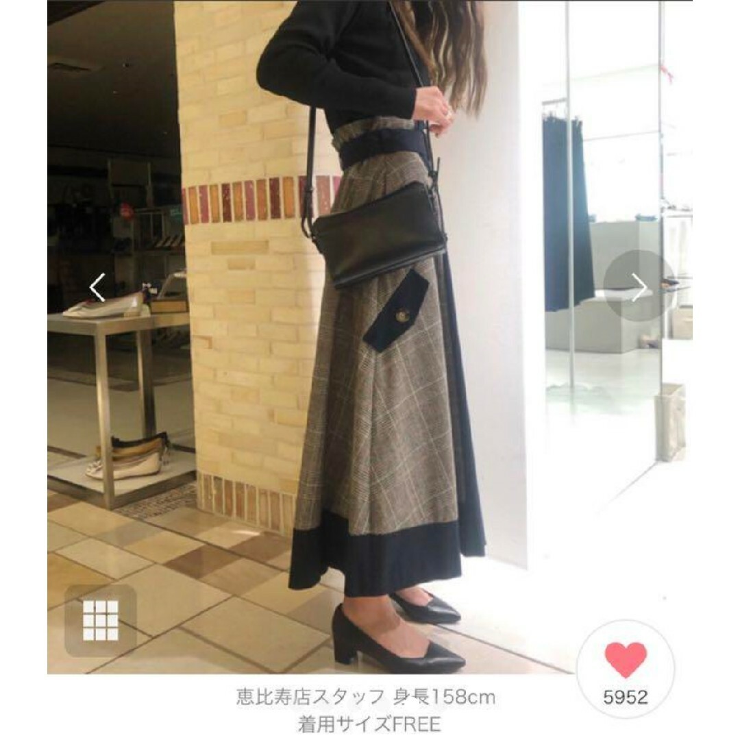 新品同様 完売品 アメリヴィンテージ クラシカル スカート チェック 新品同様 完売品 アメリヴィンテージ クラシカル スカート チェック