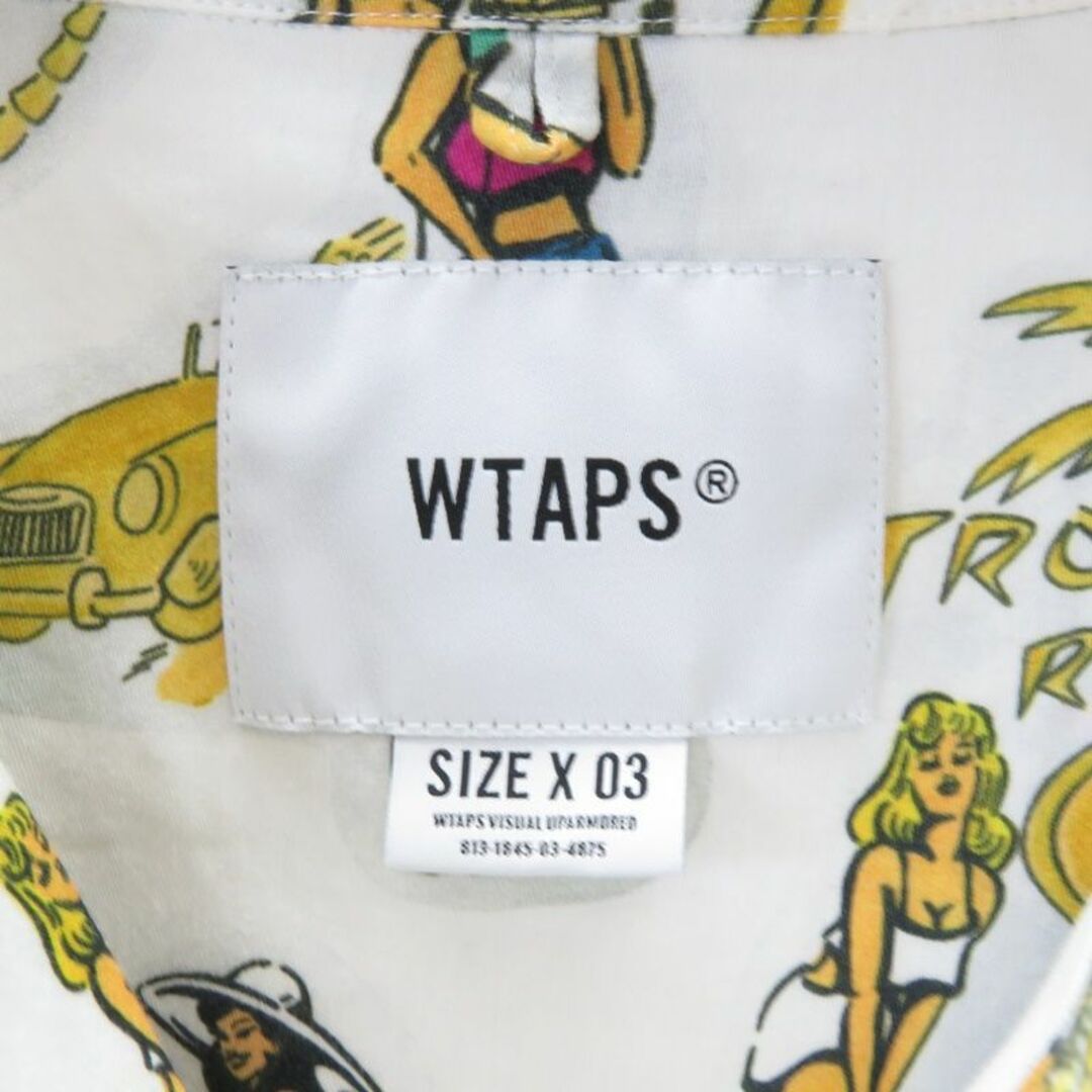 WTAPS 20ss SLY SS SHIRT.COTTON.SATIN