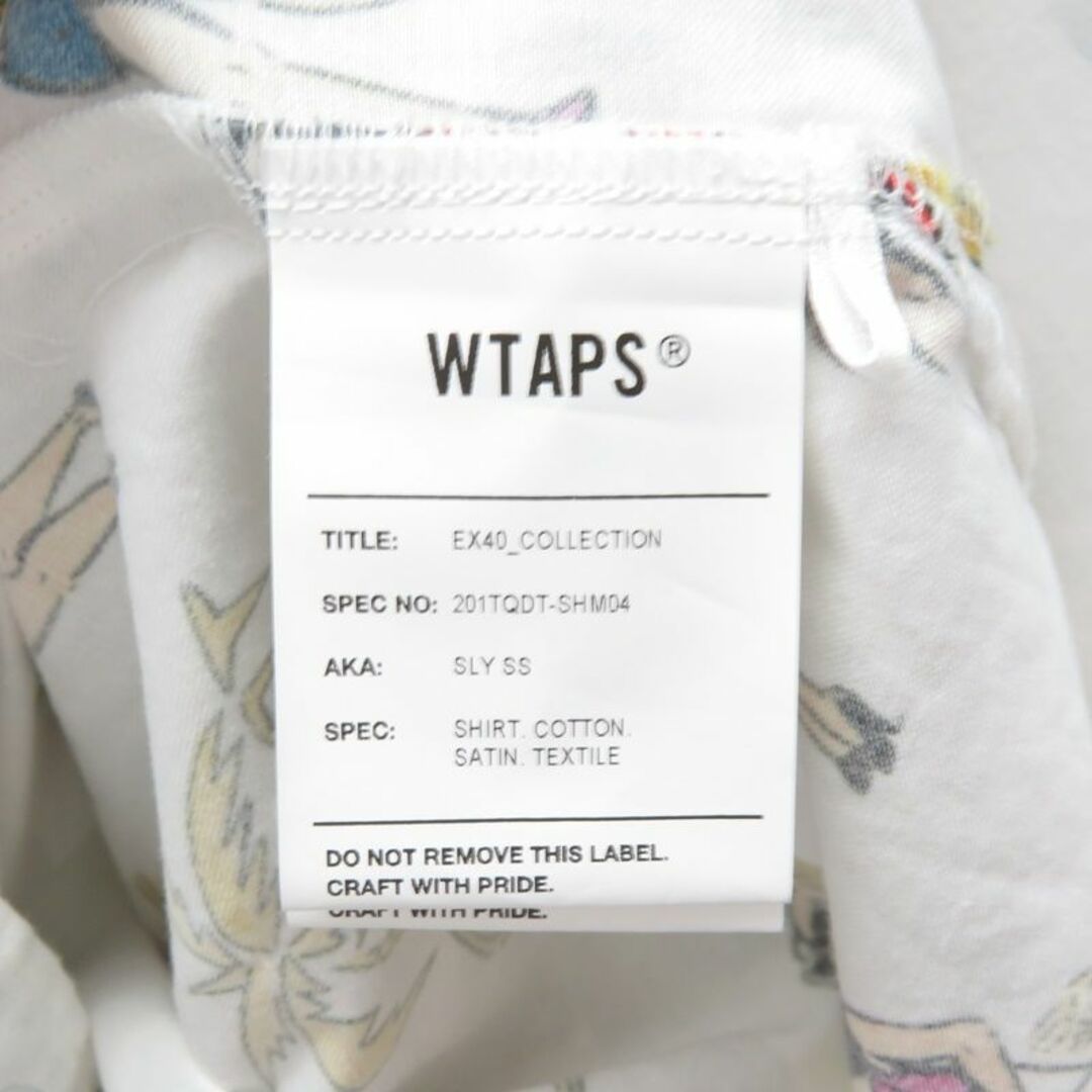 WTAPS 20ss SLY SS SHIRT.COTTON.SATIN