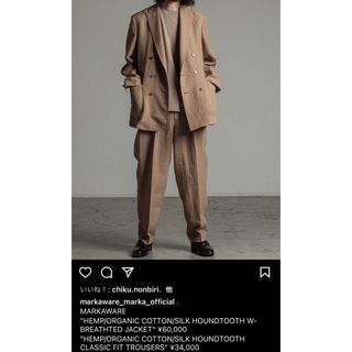 マーカウェア(MARKAWEAR)のmarkaware セットアップ　20SS(セットアップ)