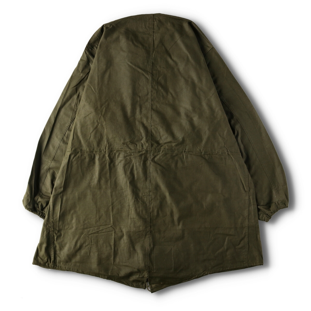 ミントコンディション 60年代 米軍実品 U.S.ARMY COAT,VESICANT GAS PROTECTIVE ガスプロテクティブコート ミリタリーコート USA製 MEDIUM メンズXL ヴィンテージ /evb002507 メンズのジャケット/アウター(モッズコート)の商品写真