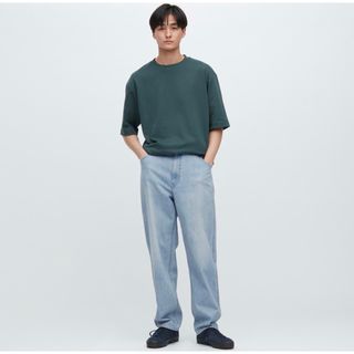 ユニクロ(UNIQLO)のUNIQLO ワイドフィットジーンズ(デニム/ジーンズ)