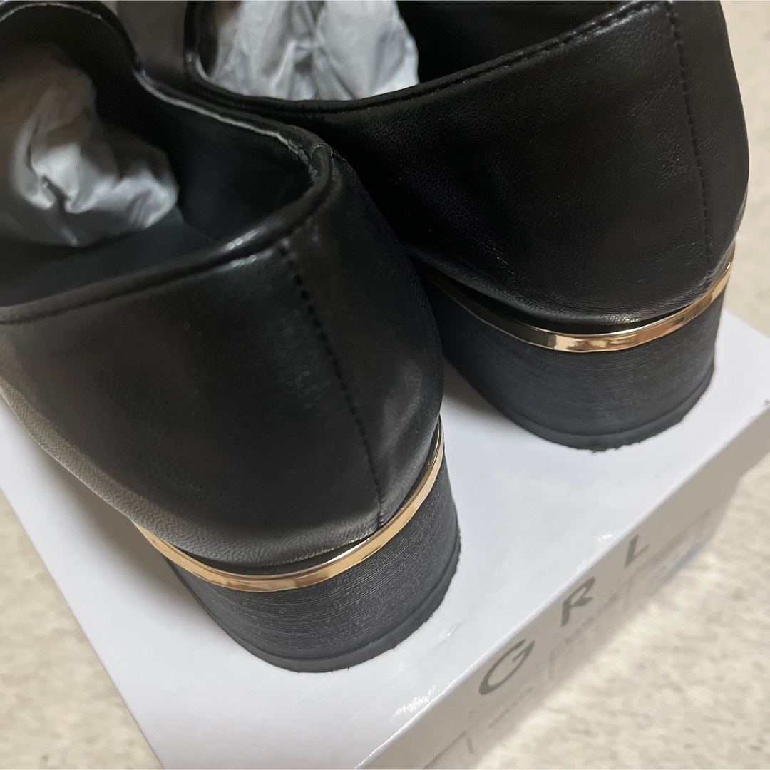 GRL(グレイル)のスリッポンマニッシュローファー[gd379] レディースの靴/シューズ(ローファー/革靴)の商品写真