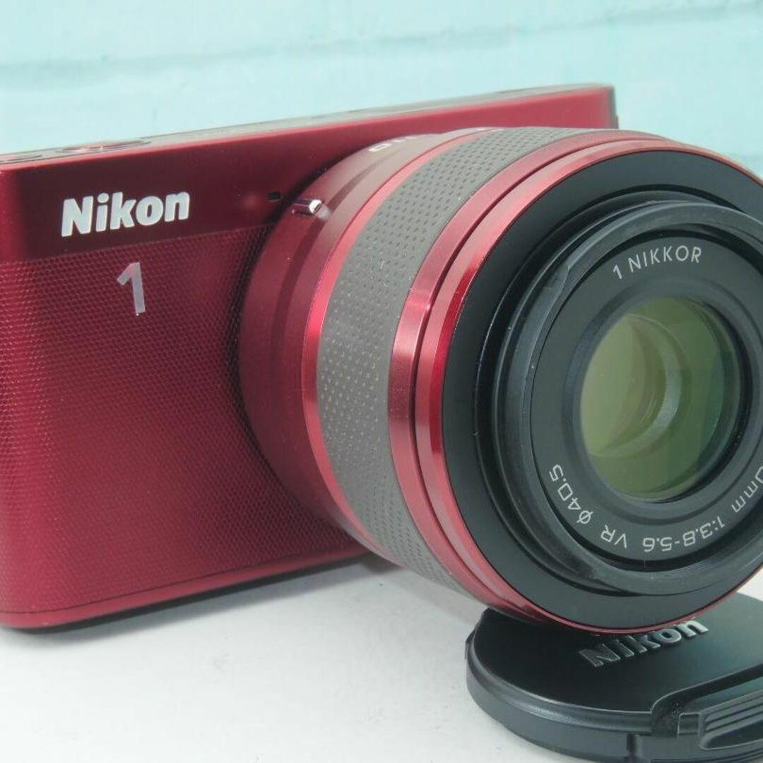 Nikon(ニコン)の初心者オススメ❤️スマホ転送❤️Nikon 1 J2 30-110mm VR スマホ/家電/カメラのカメラ(ミラーレス一眼)の商品写真