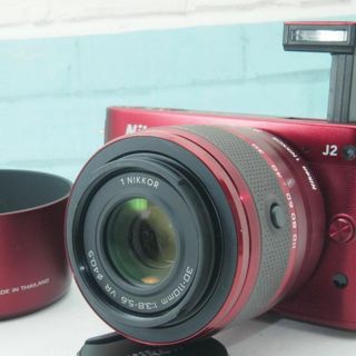 ニコン(Nikon)の初心者オススメ❤️スマホ転送❤️Nikon 1 J2 30-110mm VR(ミラーレス一眼)