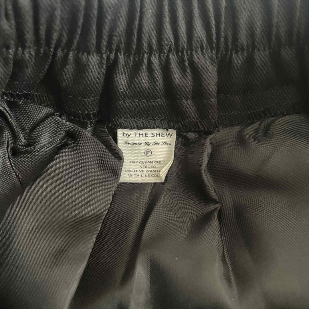 韓国　黒のミニスカート レディースのスカート(ミニスカート)の商品写真