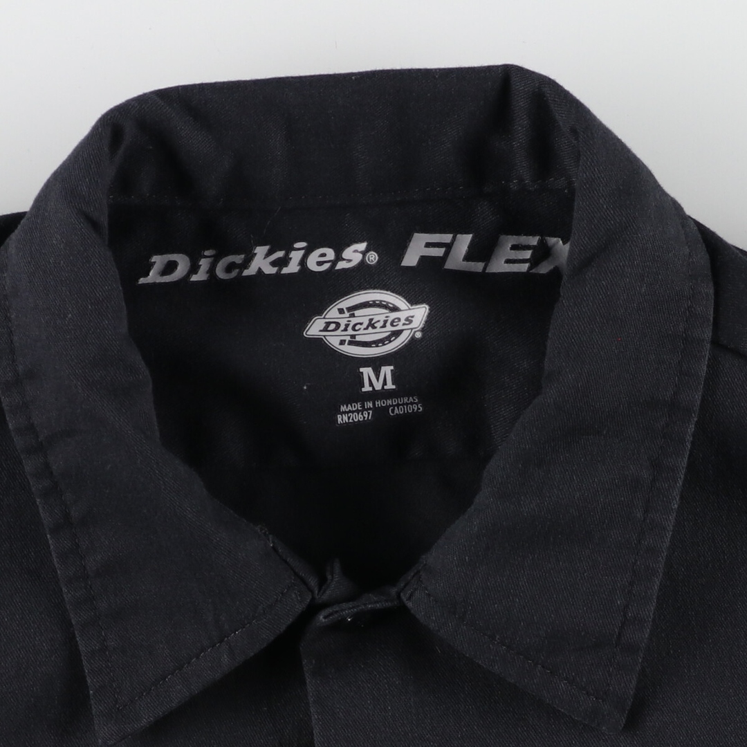 Dickies(ディッキーズ)の古着 ディッキーズ Dickies FLEX 長袖 ワークシャツ メンズL /eaa372043 メンズのトップス(シャツ)の商品写真