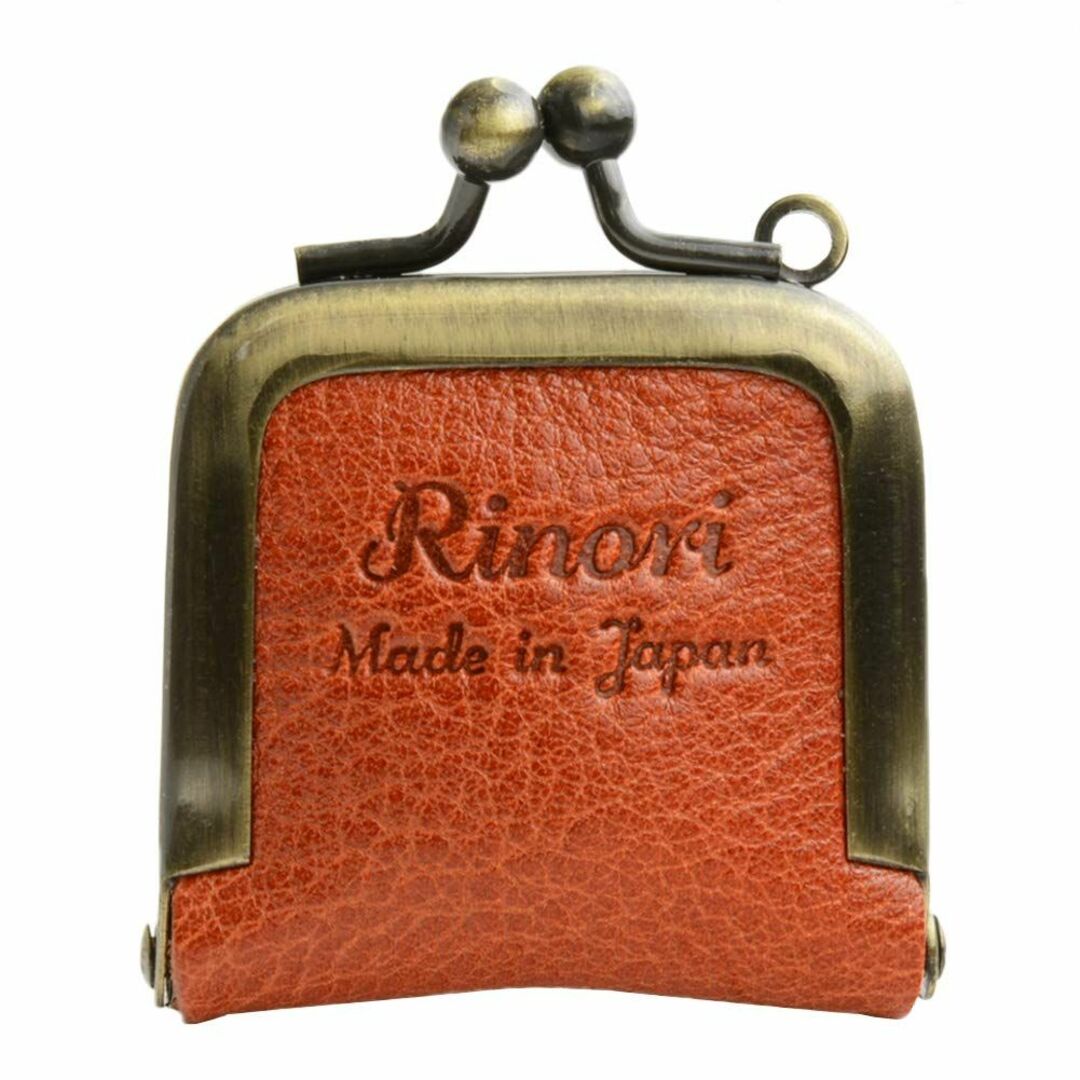 【人気商品】日本製 Rinori がま口 アクセサリーケース 革 本革 携帯用