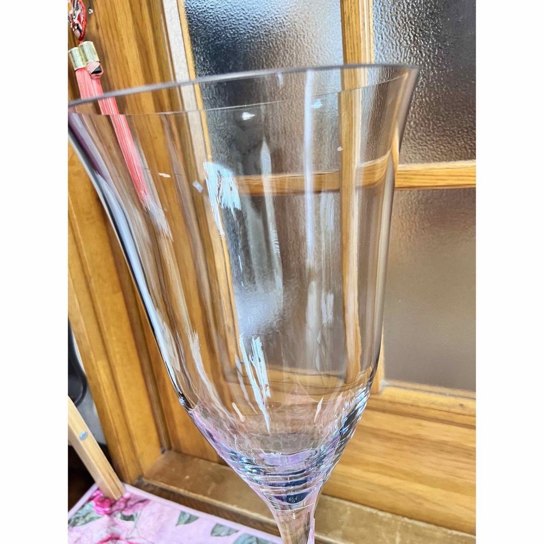 シャンパングラス特注品 ワイングラス未使用品 - 食器