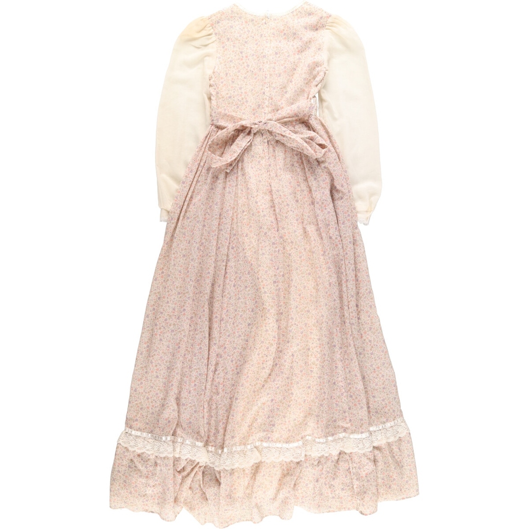 古着 70年代 ガンネサックス GUNNE SAX Jessica 長袖 フレア ワンピース USA製 レディースXS ヴィンテージ  /evb002222