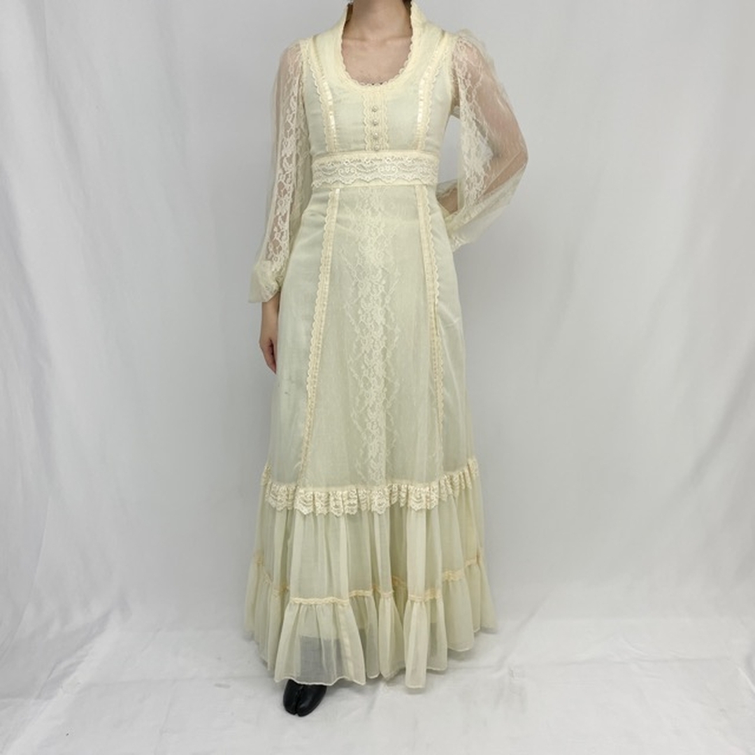 GUNNE SAX - 古着 70年代 ガンネサックス GUNNE SAX Jessica マキシ丈