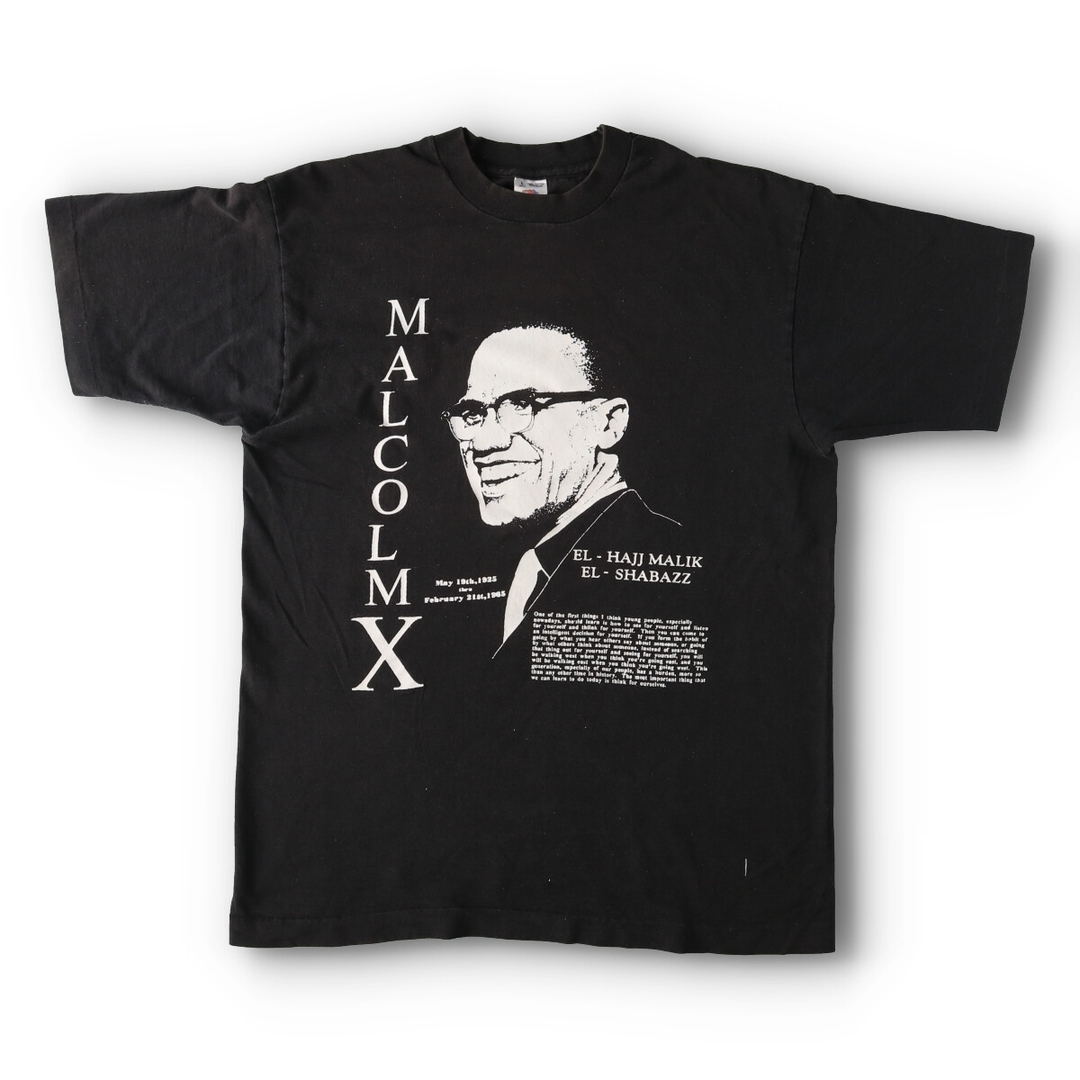 vintage Malcolm X マルコムX tシャツ