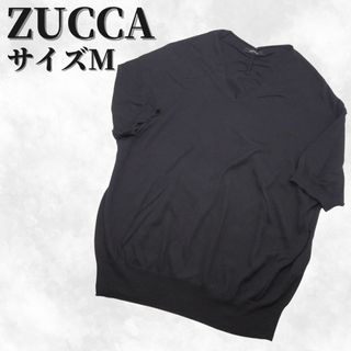 ズッカ(ZUCCa)のズッカ 半袖 セーター ニット トップス｜ブラック(ニット/セーター)