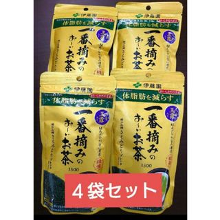 イトウエン(伊藤園)の伊藤園　一番摘みの　おーいお茶　1500　４袋セット(茶)