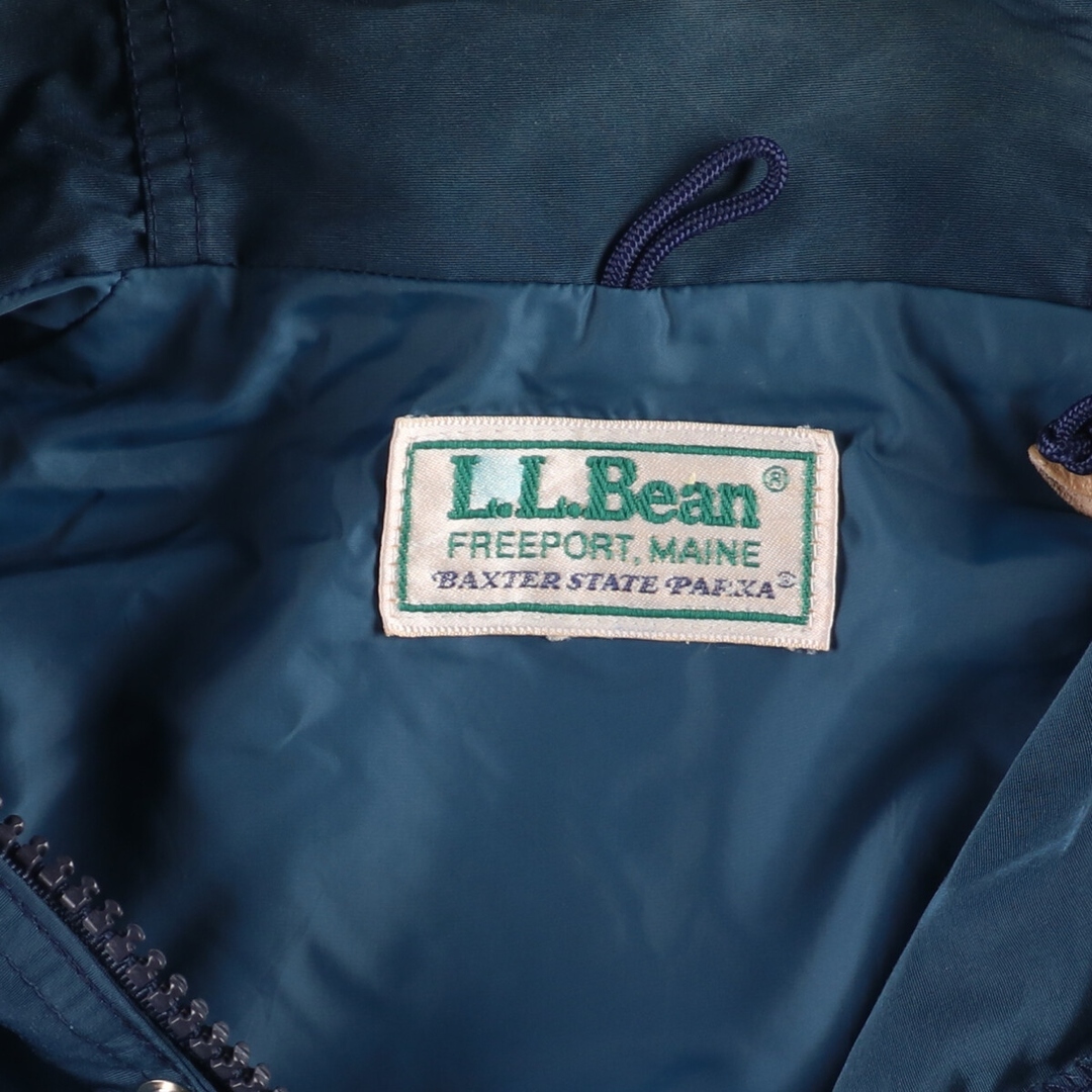 L.L.Bean(エルエルビーン)の古着 80年代 エルエルビーン L.L.Bean マウンテンパーカー シェルジャケット メンズXL ヴィンテージ /eaa372825 メンズのジャケット/アウター(マウンテンパーカー)の商品写真