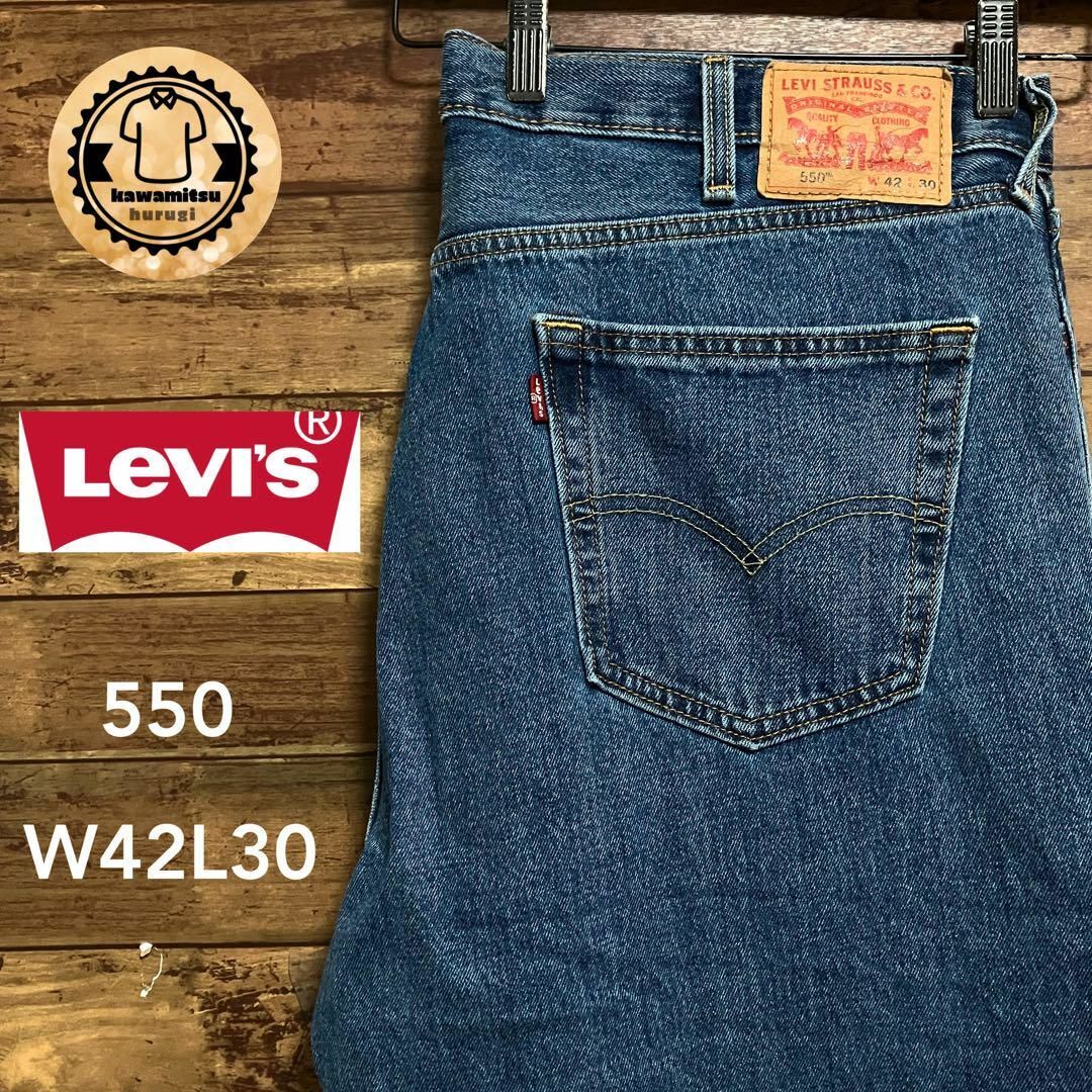 Levi's - 古着☆リーバイス550☆テーパードデニムパンツW42L30の通販 ...