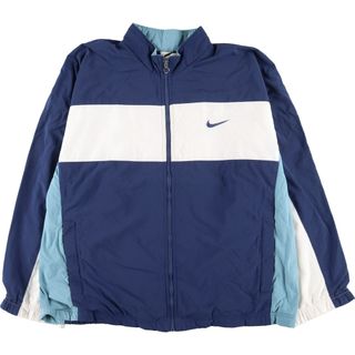 ナイキ(NIKE)の古着 ナイキ NIKE バックロゴ ナイロンジャケット メンズXL ヴィンテージ /eaa372694(ナイロンジャケット)