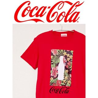 コカコーラ(コカ・コーラ)の激ケア【Coca-Cola:コカ・コーラ】新品未使用 BIGプリントTシャツ(Tシャツ/カットソー(半袖/袖なし))