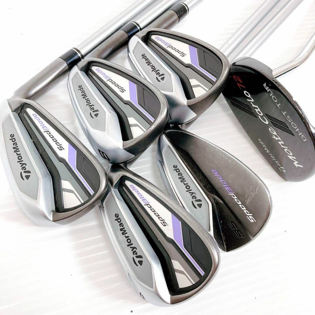 Taylor Made SPEEDBLADE アイアン8本セット/ 見付から FLEX-R Taylor Made SPEEDBLADE アイアン8本セット/ 見付から FLEX-R