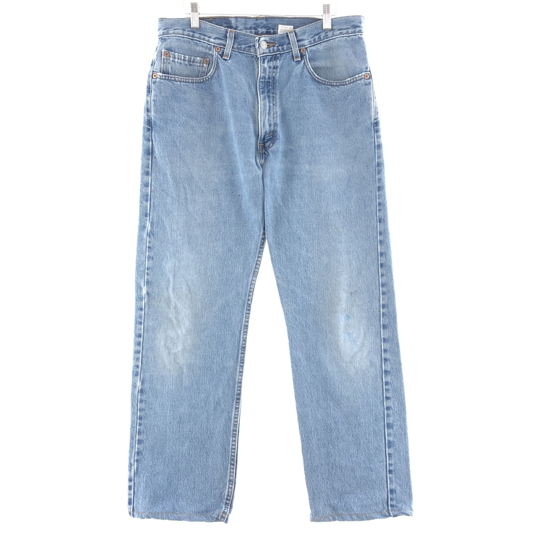 リーバイス Levi's 505 ジーンズ テーパードデニムパンツ USA製 メンズw34 /taa000710-モデル形状