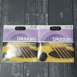 新品　D'Addario ダダリオ アコースティックギター弦 EXP26(弦)