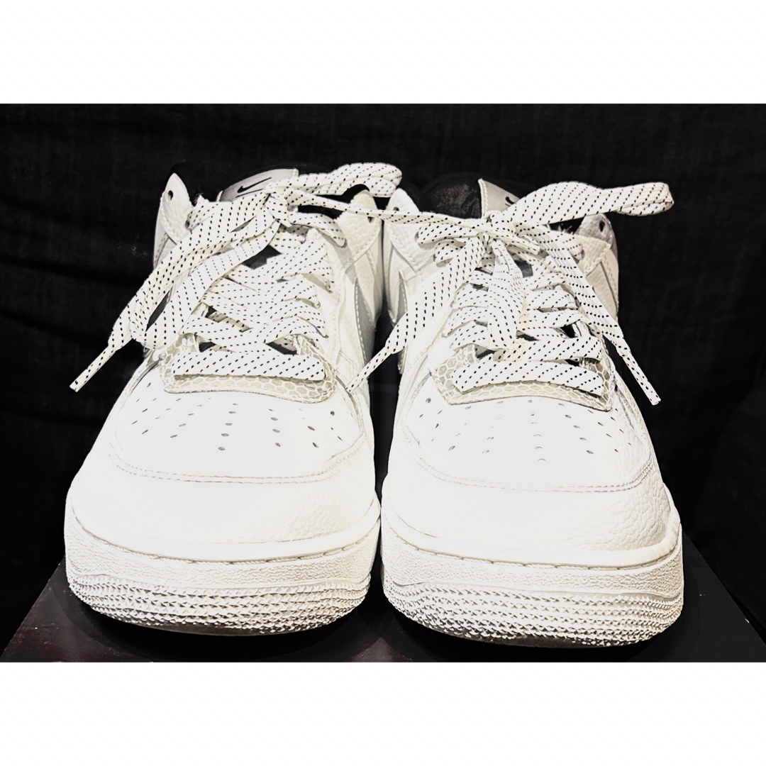 新品W AIR FORCE 1 SP SILVER メタリックシルバー27cm銀