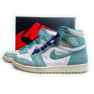 AIR JORDAN 1 RETRO HIGH OG エアジョーダン1レトロハイ TURBO GREEN ターボグリーン 555088-311 Size 28.5cm(スニーカー)