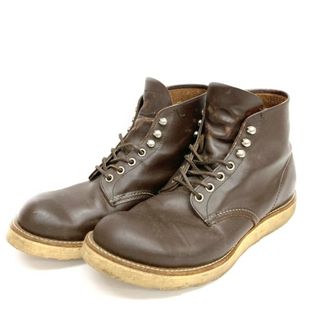 レッドウィング(REDWING)の★REDWING レッドウィング ブラックスミス 四角犬タグ 90’s ブーツ ブラウン size27cm(ブーツ)