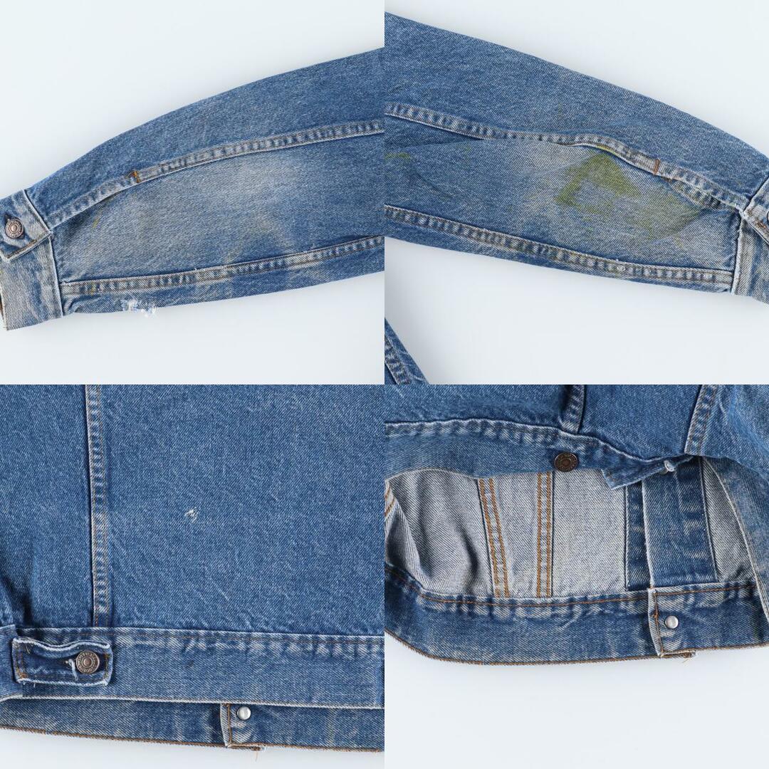 Levi's(リーバイス)の古着 80年代 リーバイス Levi's 75505 0217 デニムジャケット Gジャン USA製 メンズS ヴィンテージ /eaa372671 メンズのジャケット/アウター(Gジャン/デニムジャケット)の商品写真