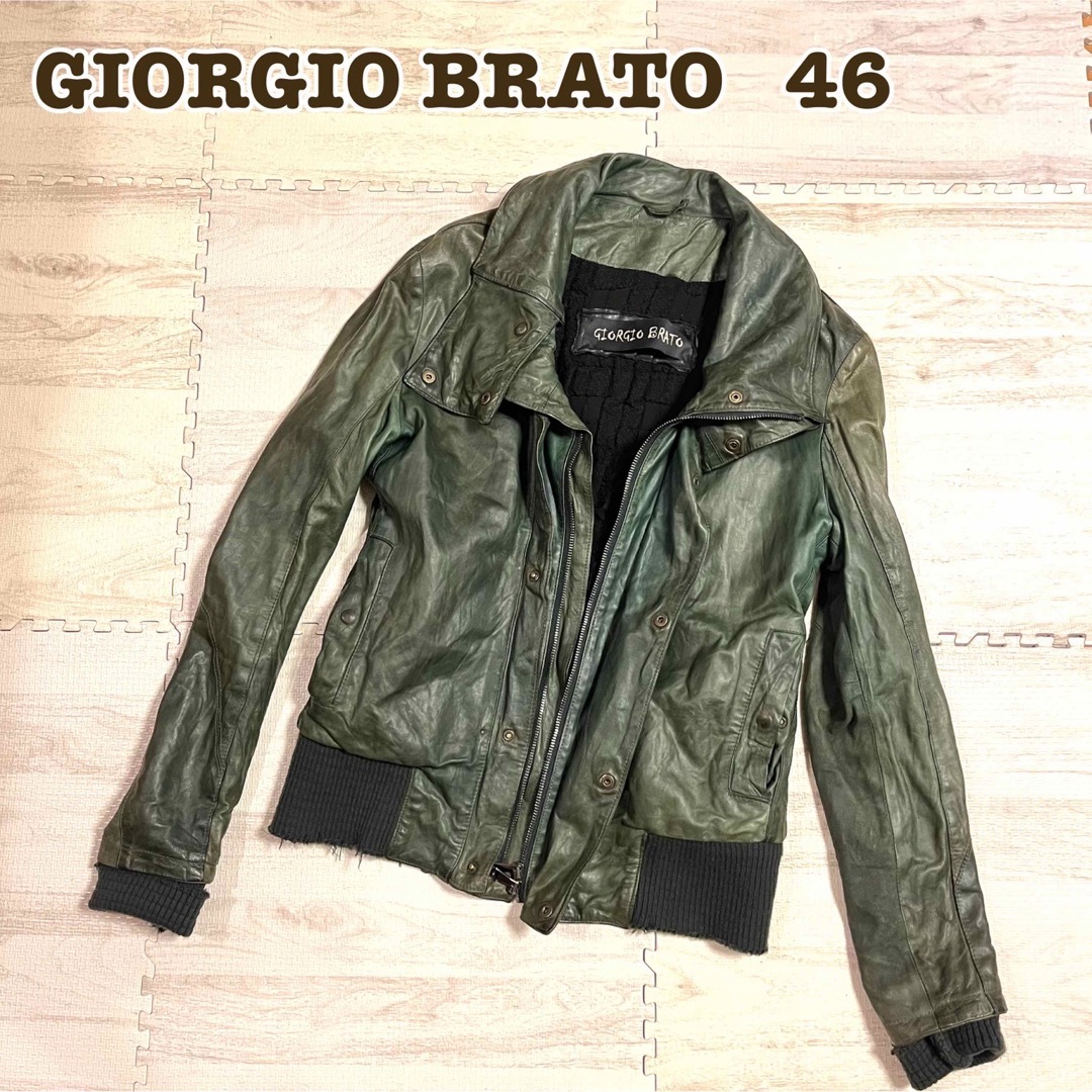 GIORGIO BRATO   [美品 GIORGIO BRATO ジョルジオブラット レザー