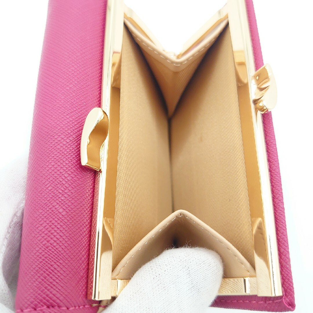 【新品】Vivienne Westwood 三つ折り財布 レザー ピーチ