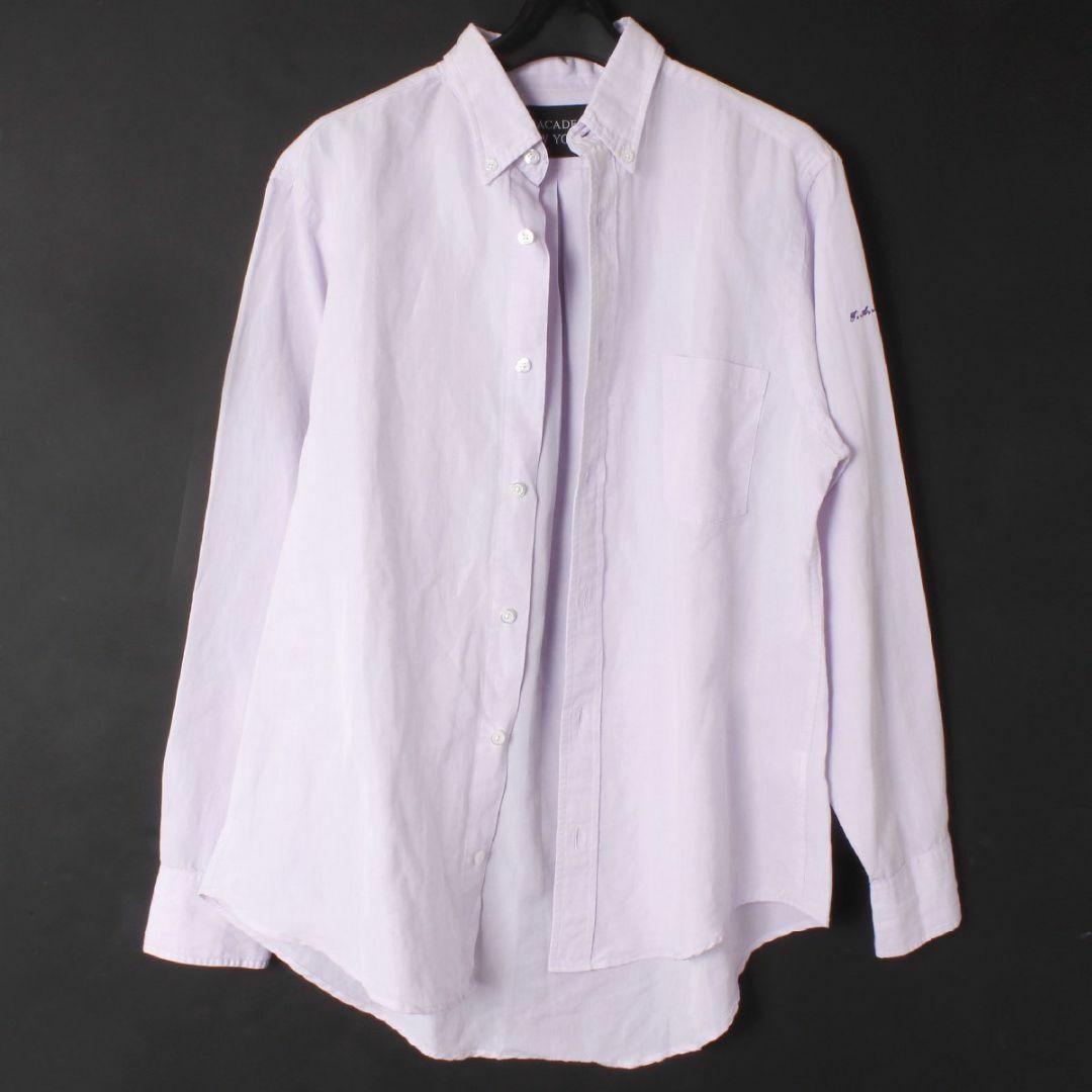 BEAMS(ビームス)のTHE ACADEMY NEWYORK BUTTON DOWN SHIRT レディースのトップス(シャツ/ブラウス(長袖/七分))の商品写真