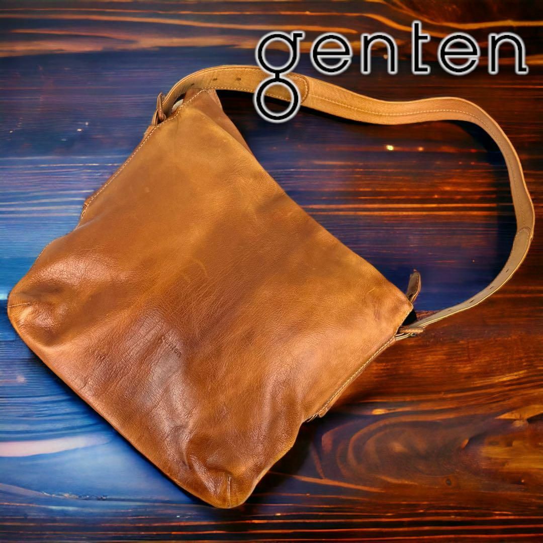 【極美品】genten ゲンテン ゴートベーシック 2way ショルダーバッグ | フリマアプリ ラクマ