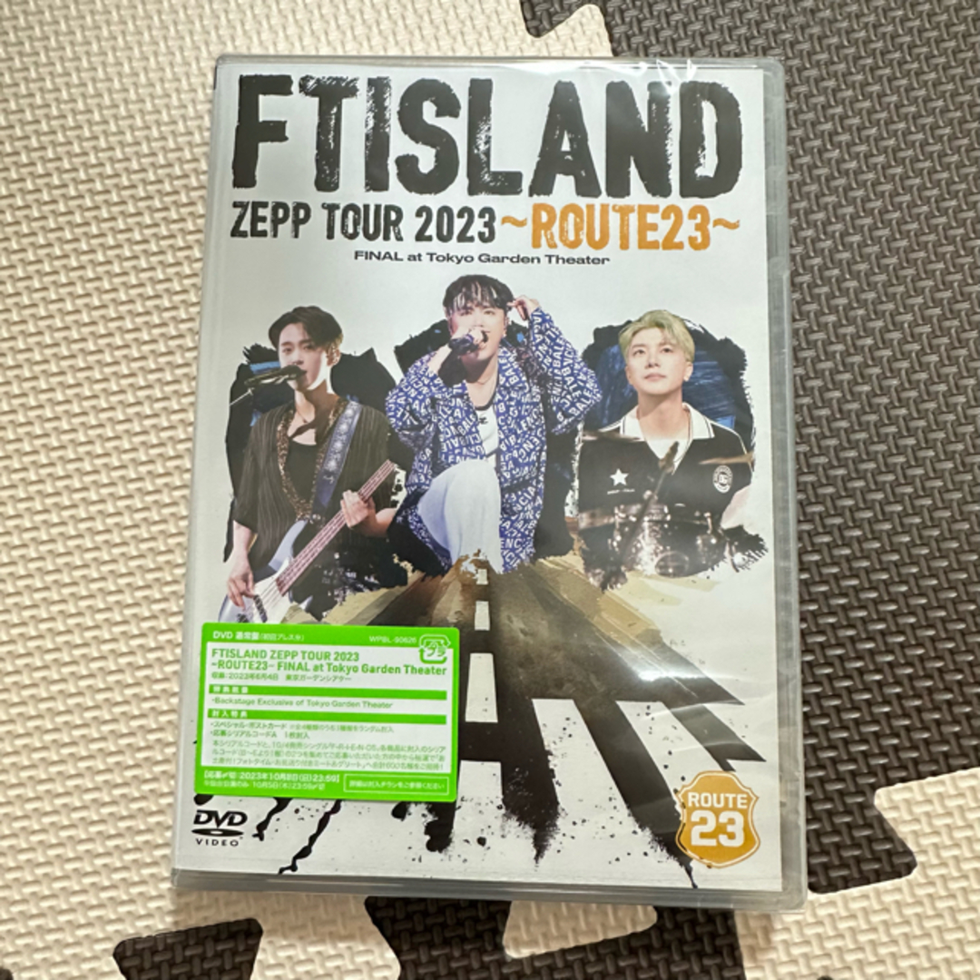 FTISLAND(エフティーアイランド)のFTISLAND ROUTE23 DVD エンタメ/ホビーのCD(K-POP/アジア)の商品写真