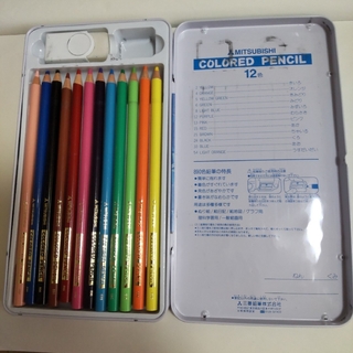 三菱鉛筆 - 三菱鉛筆 スーパーマリオ 色鉛筆 １２色の通販 by ...