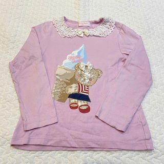 シャーリーテンプル(Shirley Temple)のシャーリーテンプル　クマ　長袖カットソー　120サイズ(Tシャツ/カットソー)