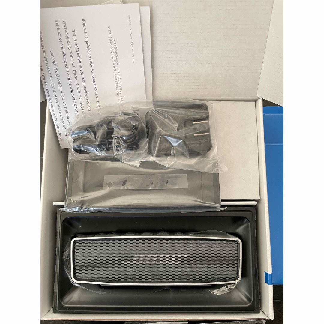 BOSE(ボーズ)の【新品・未使用】BOSE SoundLink Mini  サウンドリンクミニ 楽器のレコーディング/PA機器(スピーカー)の商品写真