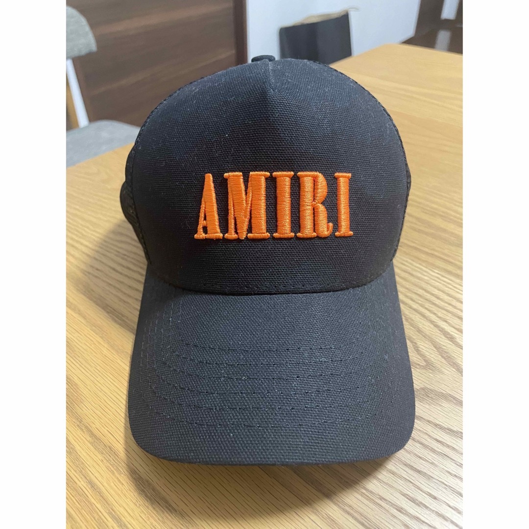 AMIRI メッシュ ロゴ キャップ 希少オレンジ