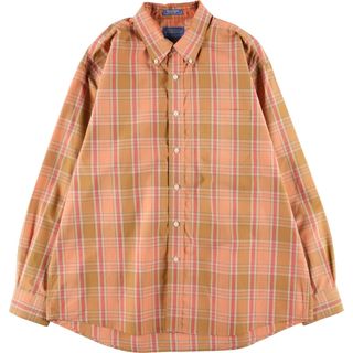 ペンドルトン(PENDLETON)の古着 ペンドルトン PENDLETON METRO SHIRT 長袖 ボタンダウンチェックシャツ メンズXL /eaa368122(シャツ)