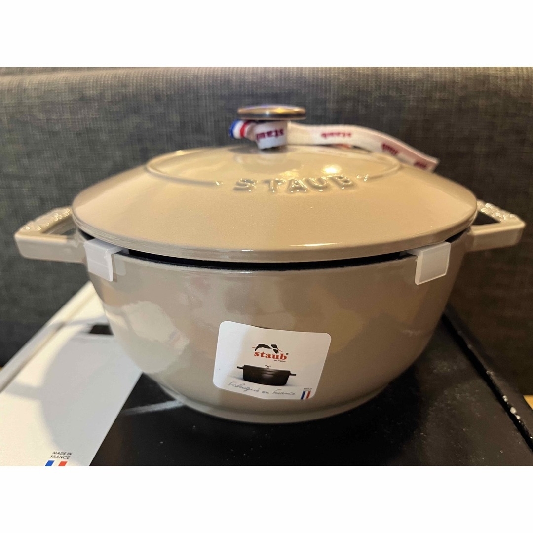 staub ストウブ Wa-NABE S ワナベ 16 cm リネン-