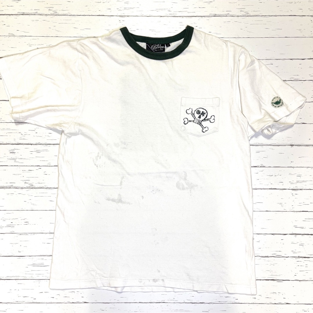 billabong(ビラボン)の【BILLABONG】 ビラボン　ドクロ　Tシャツ(M) メンズのトップス(Tシャツ/カットソー(半袖/袖なし))の商品写真