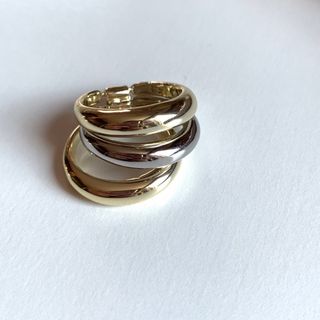 bi-color triple ring トリプルリング(リング(指輪))