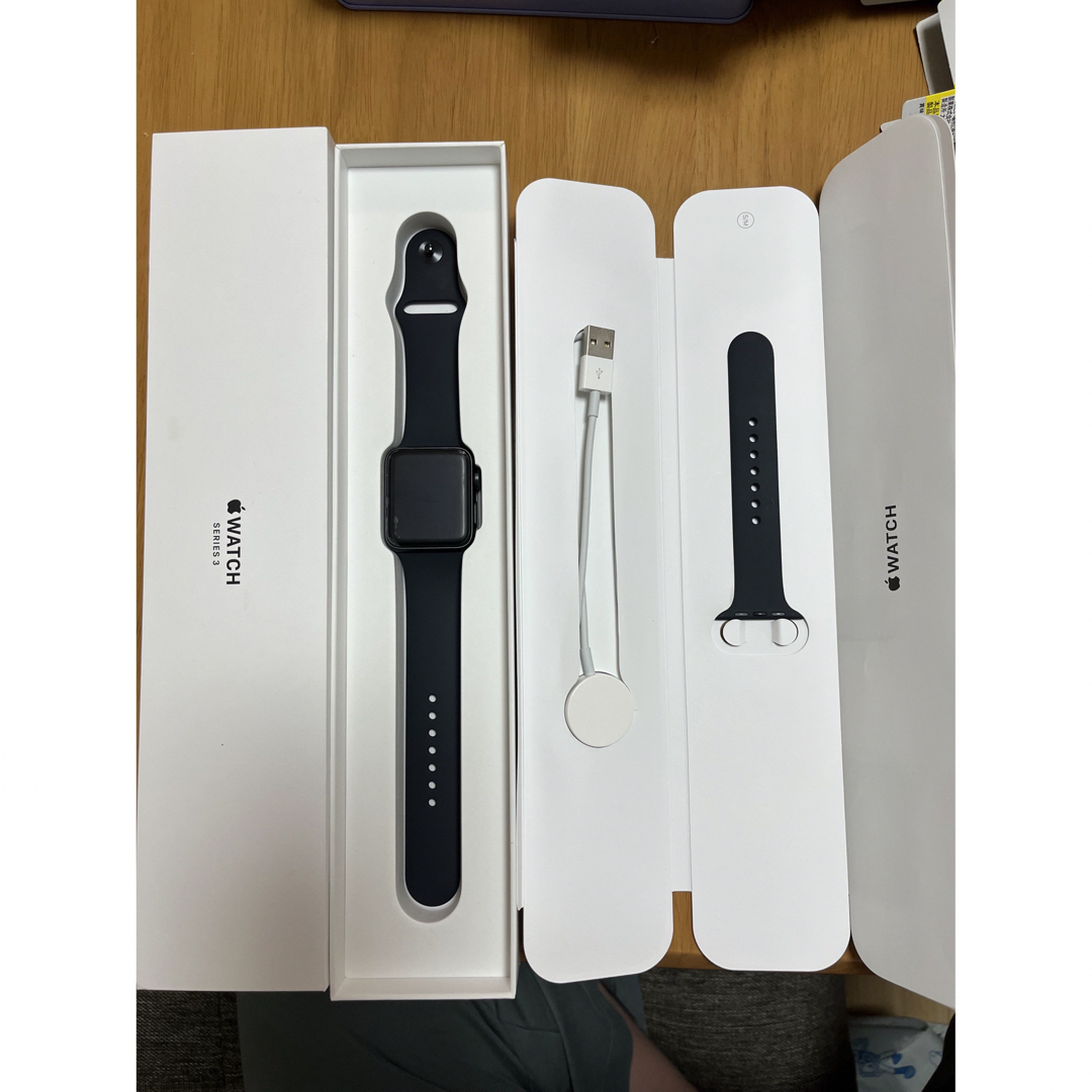 APPLE APPLE WATCH3 42 SGAL BK140-210