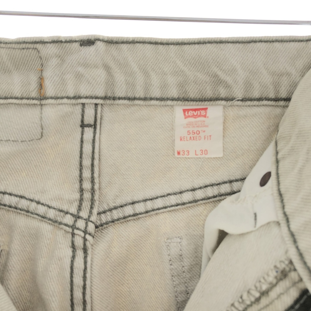 Levi's(リーバイス)の古着 90年代 リーバイス Levi's 550 RELAXED FIT テーパードデニムパンツ USA製 メンズw33 ヴィンテージ /taa000293 メンズのパンツ(デニム/ジーンズ)の商品写真