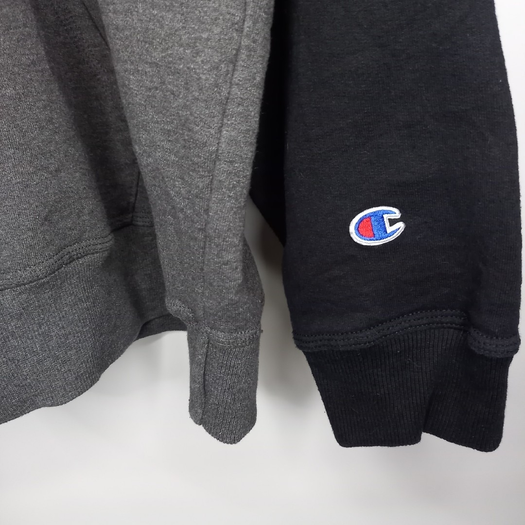 Champion(チャンピオン)のチャンピオン　スウェット　パーカー　プルオーバー　無地　裏起毛　バイカラー メンズのトップス(パーカー)の商品写真